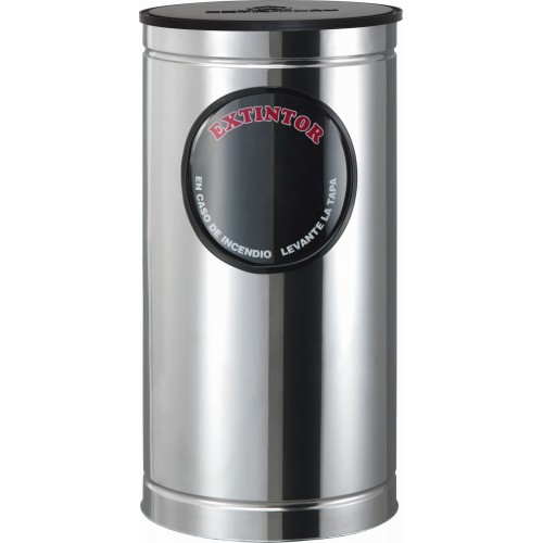 Portaextintores en acero inoxidable